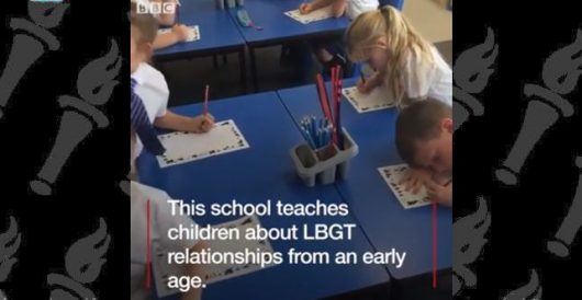 To promote diversity, school has 6-year-olds write a gay love letter by Ben Bowles