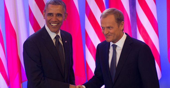 Former EC Pres. Tusk posts photo of ‘gun-shooting’ gesture directed at Trump