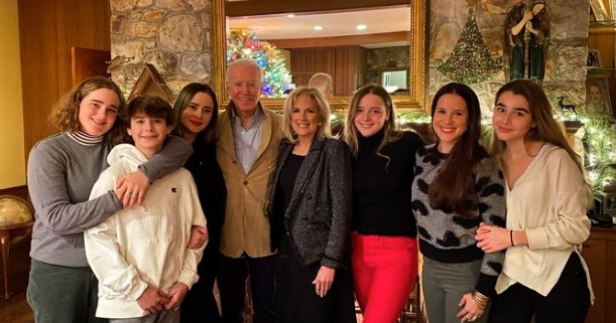Joe Biden posts family Christmas photo, but everyone is asking, 'where