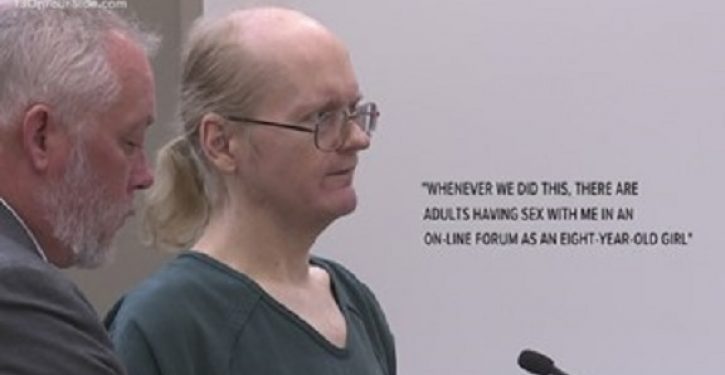 Male sex offender who claims to be an 8-year-old girl arrested for child porn collection