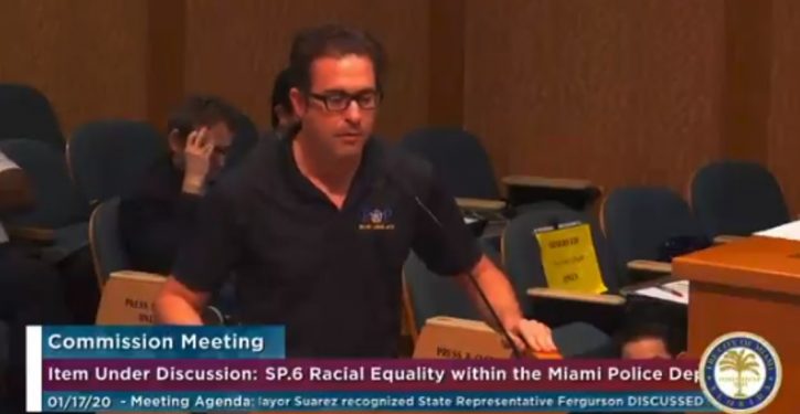 Miami police officer identifies as black; department suspends him