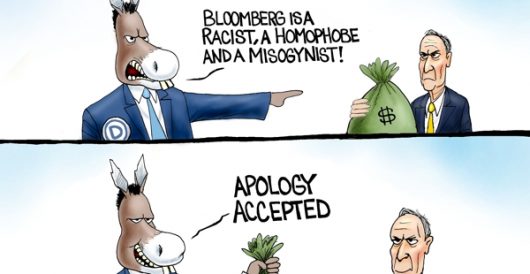 Cartoon of the Day: Money talks by A. F. Branco