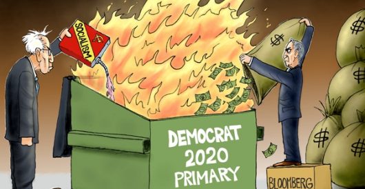 Cartoon of the Day: Berning down the house by A. F. Branco
