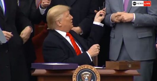Trump refuses to invite Democrats to USMCA deal signing, hands out souvenir pens by Rusty Weiss