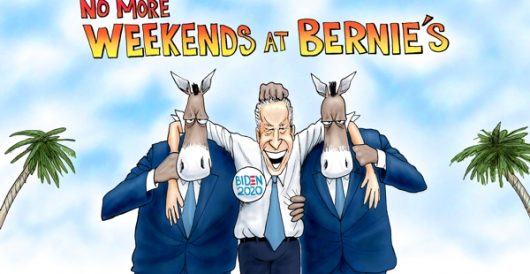 Cartoon of the Day: Great White Hope by A. F. Branco