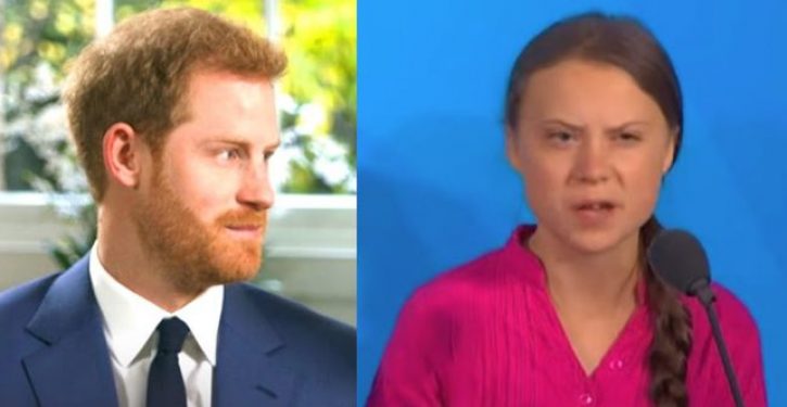 Prince Harry says Greta Thunberg would outsmart ‘sick’ Trump