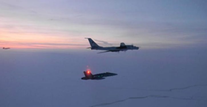 Russian maritime patrol planes off northern Alaska again; monitoring Arctic exercise