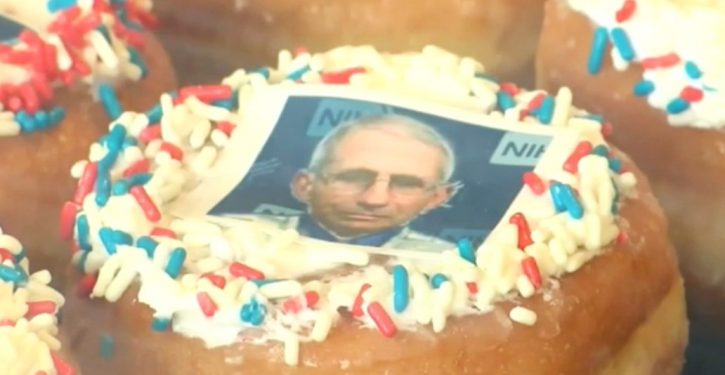 Thank goodness: There are Fauci doughnuts