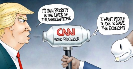 Cartoon of the Day: Fake-News-O-Matic by A. F. Branco