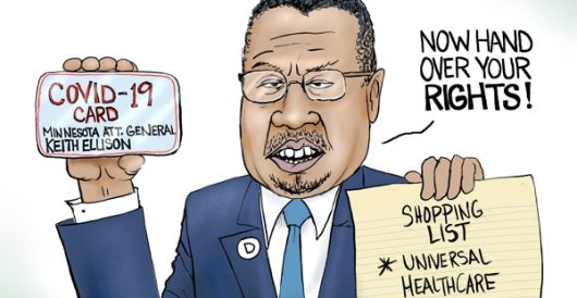Cartoon of the Day: What’s in his wallet? by A. F. Branco