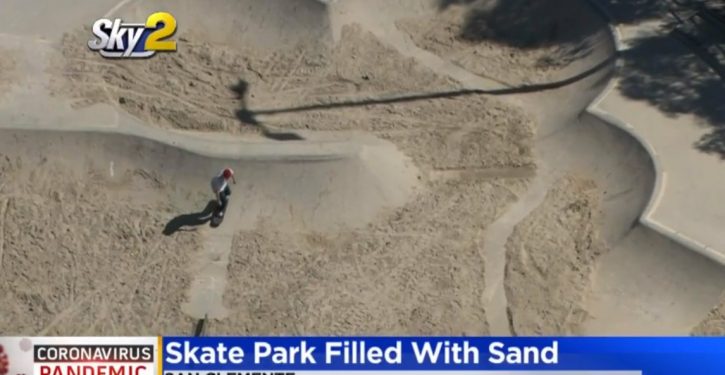 Skaters gonna skate? City gonna dump sand