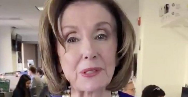 Pelosi: Trump has ‘doggy-doo’ on his shoes