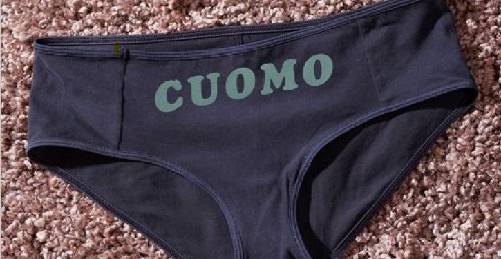 Clothing brand offering women’s underpants with ‘Cuomo’ emblazoned on them