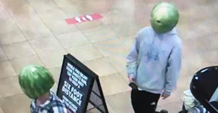 Virginia liquor store thieves wore watermelons on their heads as disguise