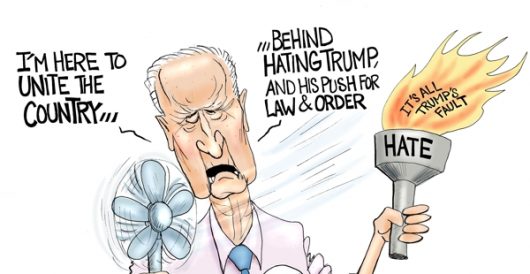 Cartoon of the Day: Fanning the flames by A. F. Branco