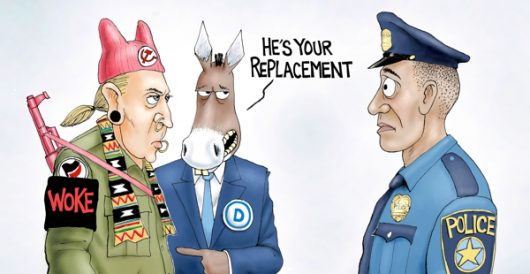 Cartoon of the Day: Changing of the guard by A. F. Branco