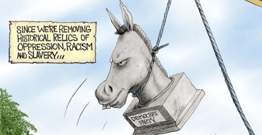Cartoon of the Day: Tear them all down! by A. F. Branco