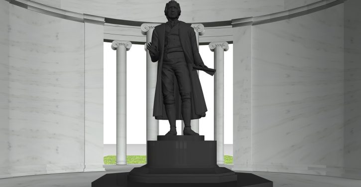 I’m a direct descendant of Thomas Jefferson. Take down his memorial.