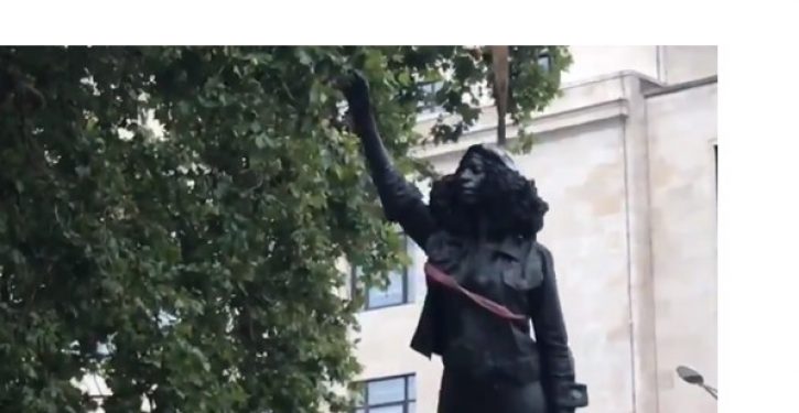 What happens when activists replace a ‘problem’ statue with one of a BLMer?