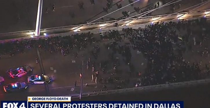 ‘We warned them’: Dallas police actually arrested hundreds of traffic-blocking ‘protesters’