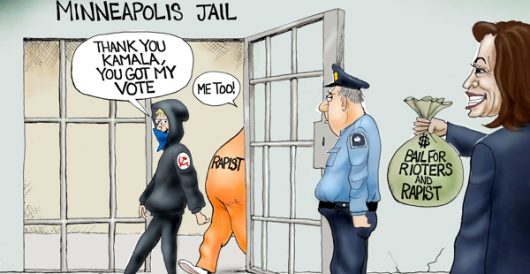 Cartoon of the Day: Funding chaos by A. F. Branco