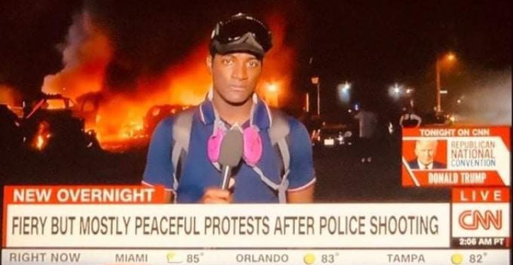 CNN: There’s very little rioting, very little violence