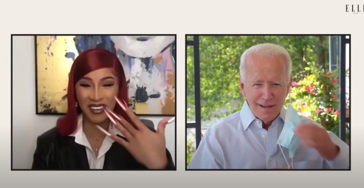 Biden continues to avoid real reporters but finds time for a ‘conversation’ with Cardi B