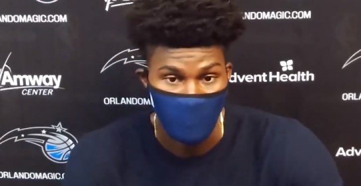 NBA player explains why he stood for national anthem