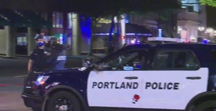 Police reassure Portland mobs: Only fatality in police-involved shooting was white male