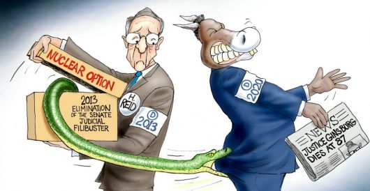 Cartoon of the Day: Nuclear fallout by A. F. Branco