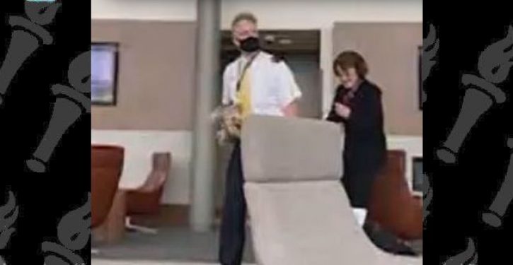 Dianne Feinstein captured maskless in airport after demanding national mask mandate