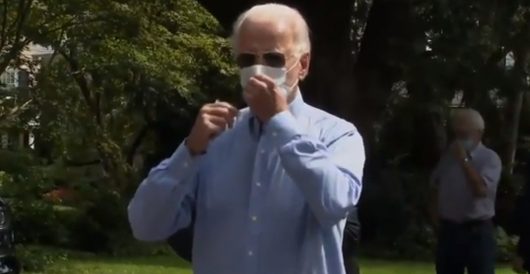 Do as he says, not as he does: Biden again violates own mask mandate by Ben Bowles