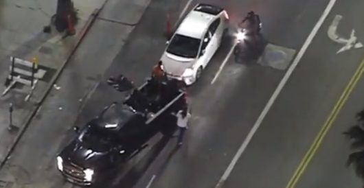 Two ‘mob vs. vehicle’ incidents in Los Angeles Thursday night; one person hit by Daily Caller News Foundation