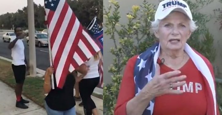 33-year-old postal worker punches 84 year-old woman for supporting Trump