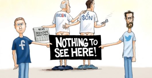 Cartoon of the Day: Election interference by A. F. Branco
