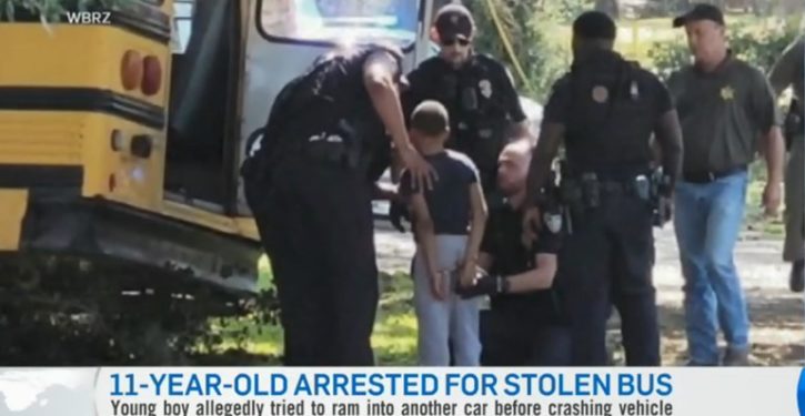 11-year-old charged after allegedly stealing school bus, engaging in police chase