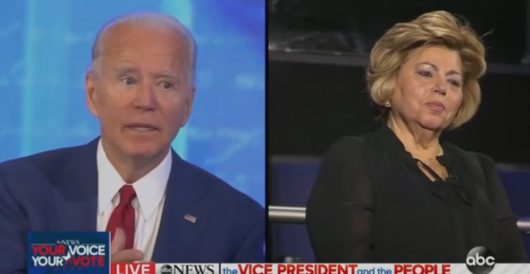 During town hall, Biden resurrects myth that cops should ‘aim for the leg’ of a suspect by Ben Bowles