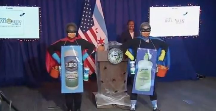 U.S. public official masks up as superhero to encourage coronavirus hygiene