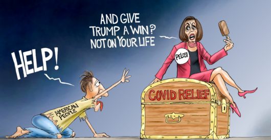 Cartoon of the Day: Let them eat COVID by A. F. Branco