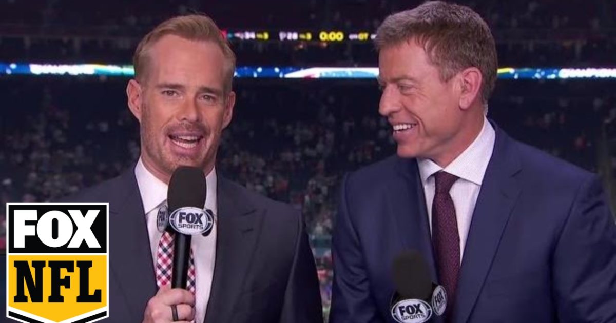 Sportscasters Joe Buck, Troy Aikman Caught On Hot Mic Mocking NFL ...