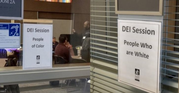 Library accused of racial segregation after photo of race-sensitive training goes viral