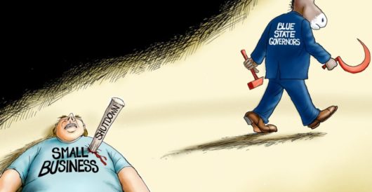 Cartoon of the Day: Broken-hearted by A. F. Branco