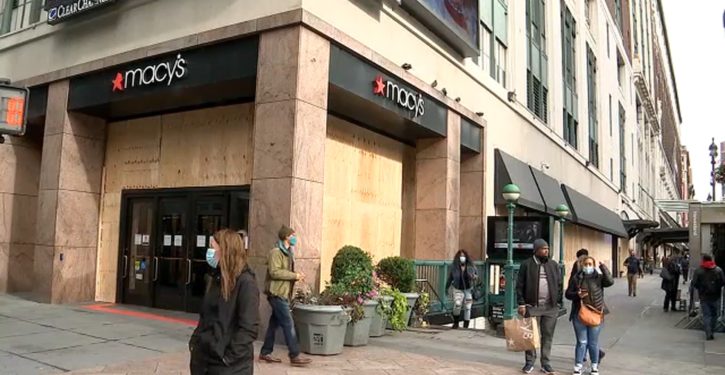 Macy’s flagship store, other NYC businesses board up windows ahead of election
