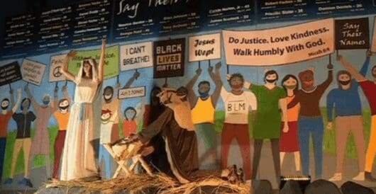 Calif. church creates Black Lives Matter nativity scene for Christmas by Rusty Weiss