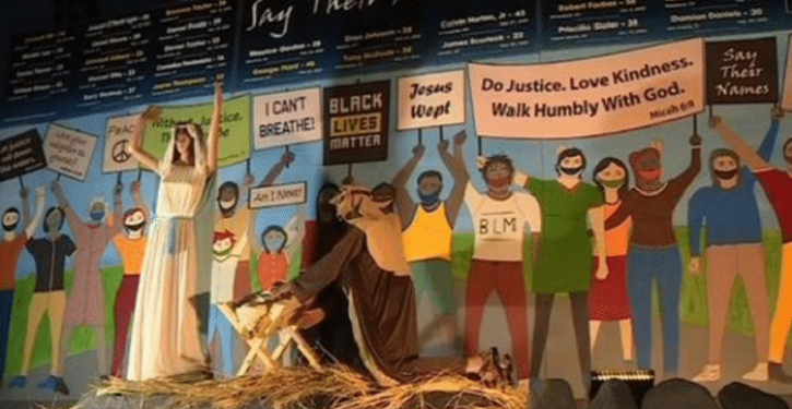 Calif. church creates Black Lives Matter nativity scene for Christmas