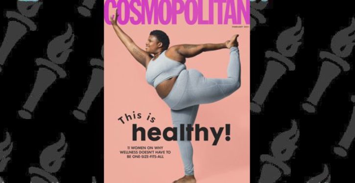 Cosmopolitan mag celebrates the health benefits of obesity