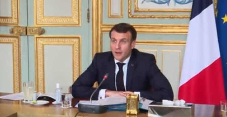 French President Emmanuel Macron Responds To Viral Video Of His Wife Brigitte Shoving Him In Face