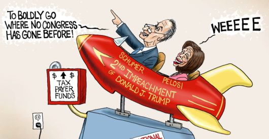 Cartoon of the Day: Stairway to heaven by A. F. Branco