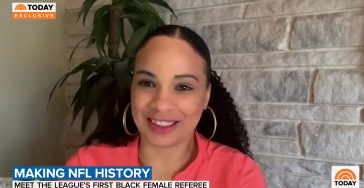 NFL names first black female referee