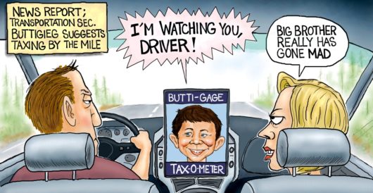 Cartoon of the Day: Peek-A-Boo Pete by A. F. Branco